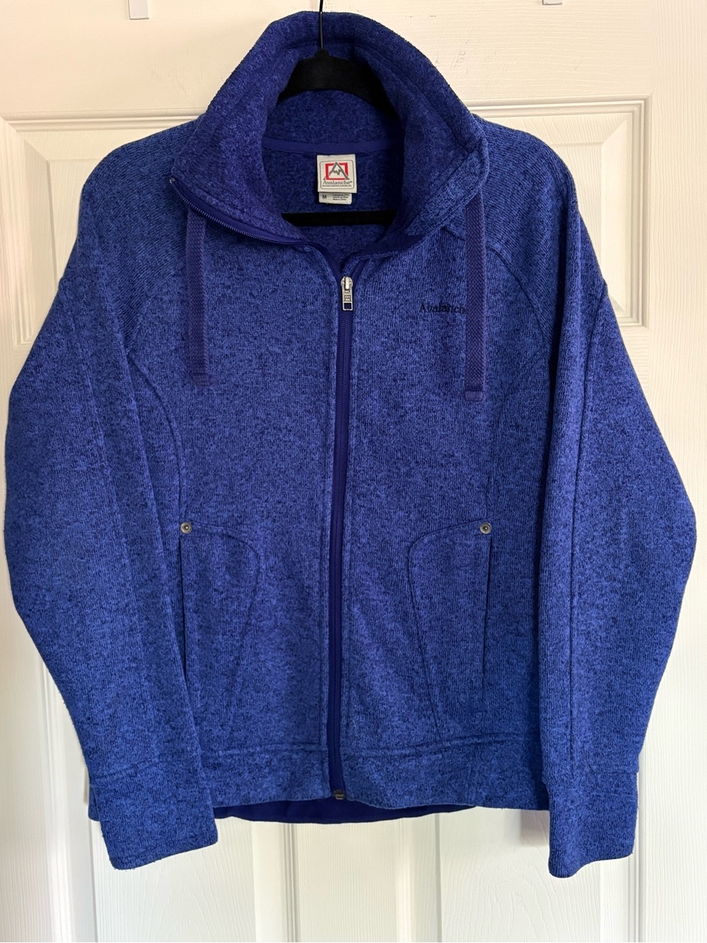 Avalanche Kids Full-Zip Fleece Jacket - Royal Blue
